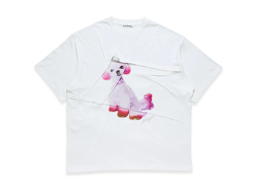 Acne Studios Printed T-Shirt "Optic White"