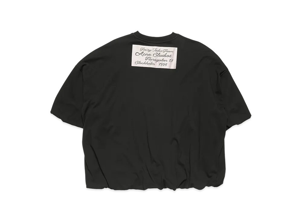 Acne Studios Gathered Logo T-Shirt "Black"