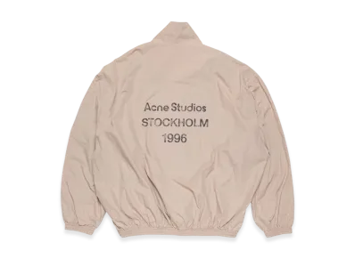 Acne Studios Logo Zipper Jacket "Mushroom Beige"