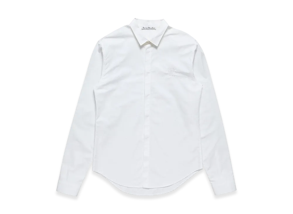 Acne Studios Button-Up Shirt - Fitted "White"