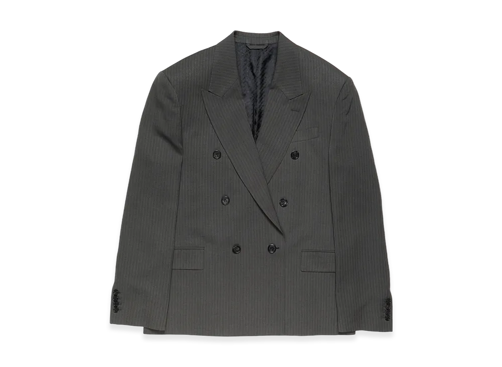 Acne Studios Double-Breasted Suit Jacket "Grey"