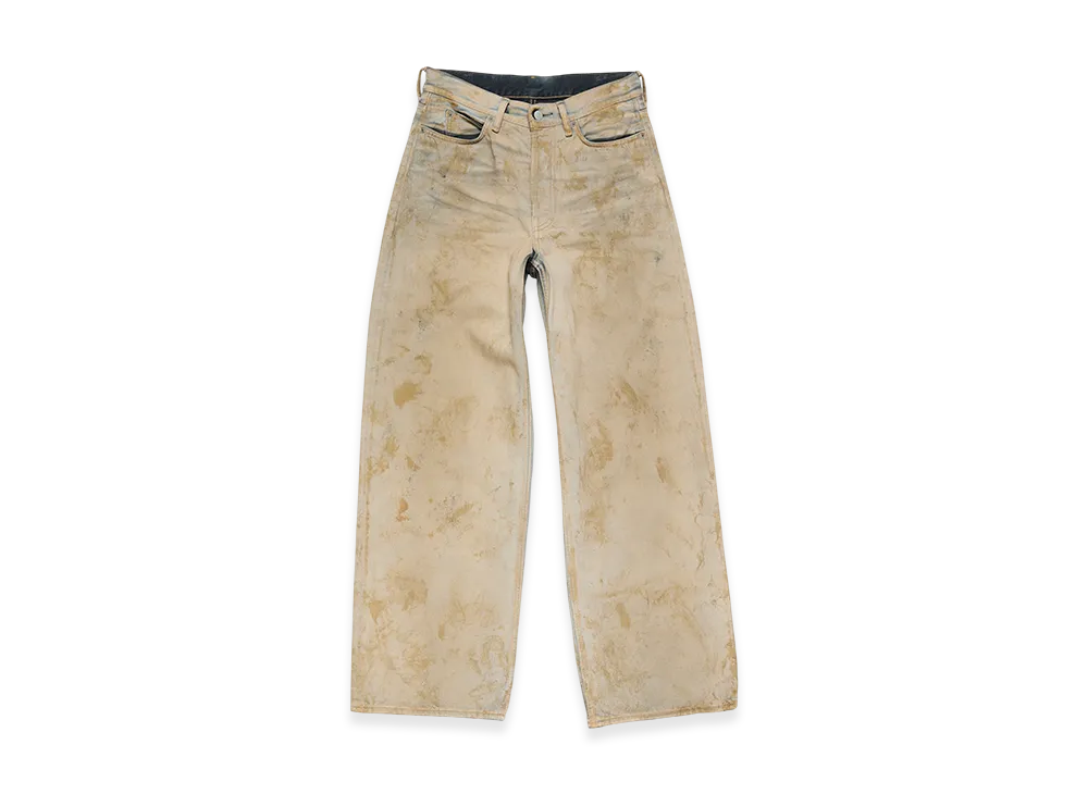 Acne Studios Loose Fit Jeans - 1981 Regular "Sand Beige"