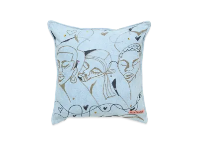 Acne Studios Denim Pillow "Light Blue"