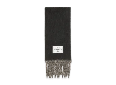 Acne Studios Bicolor Alpaca Scarf "Beige/Grey"