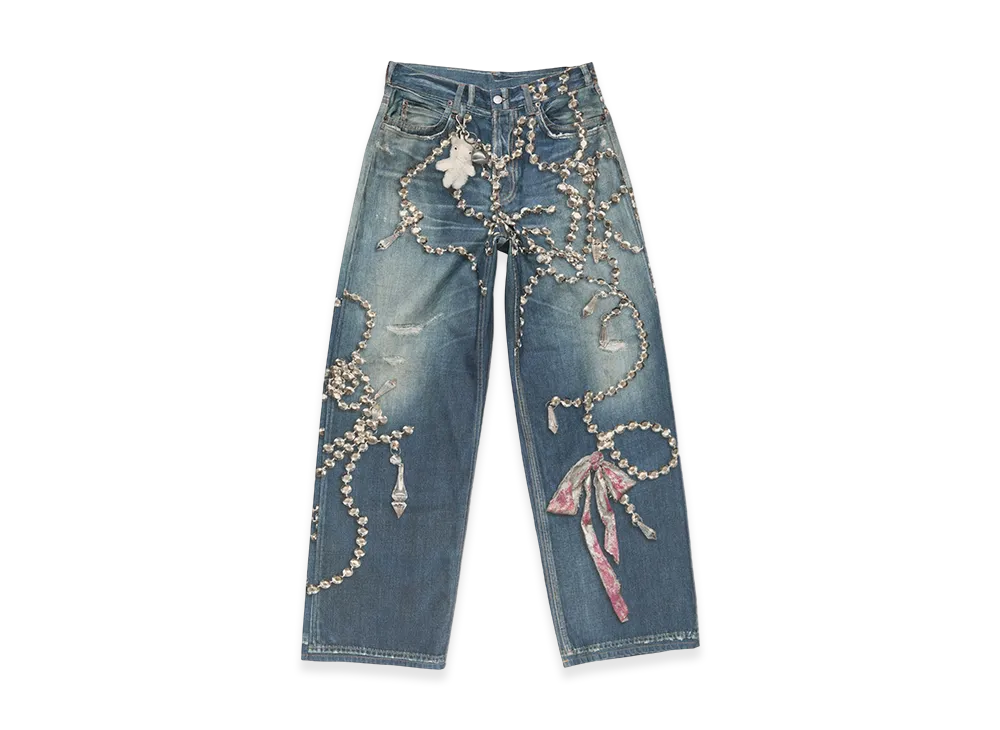 Acne Studios Loose Fit Jeans - 1981 Regular "Mid Blue"