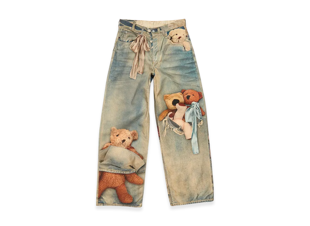 Acne Studios Loose Fit Jeans - 1981 Regular "Mid Blue"