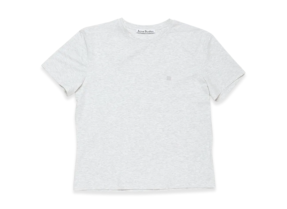 Acne Studios Logo T-Shirt "Pale Grey Melange"
