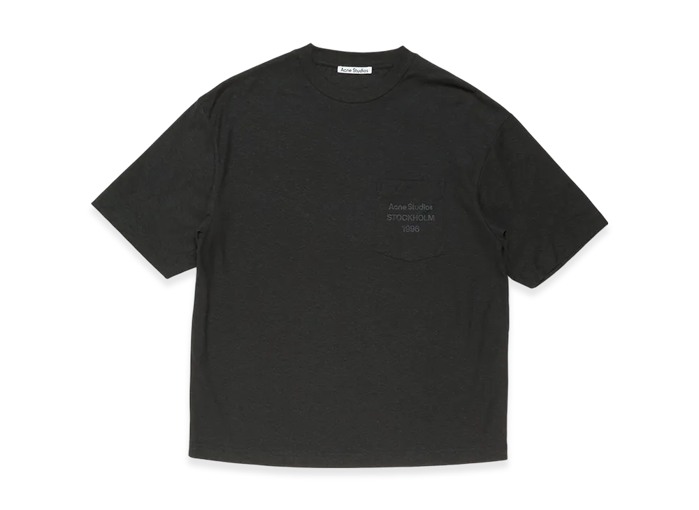 Acne Studios Logo T-Shirt - Relaxed Unisex Fit "Black"