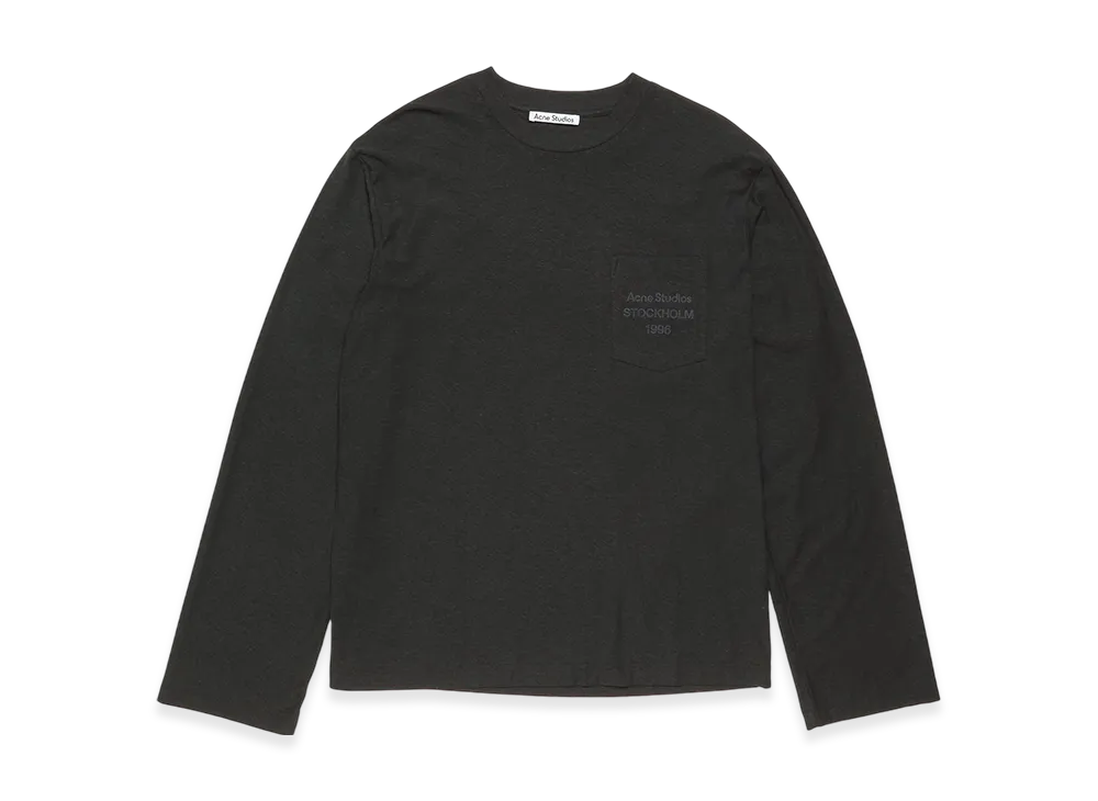 Acne Studios Logo T-Shirt - Relaxed Unisex Fit "Black"