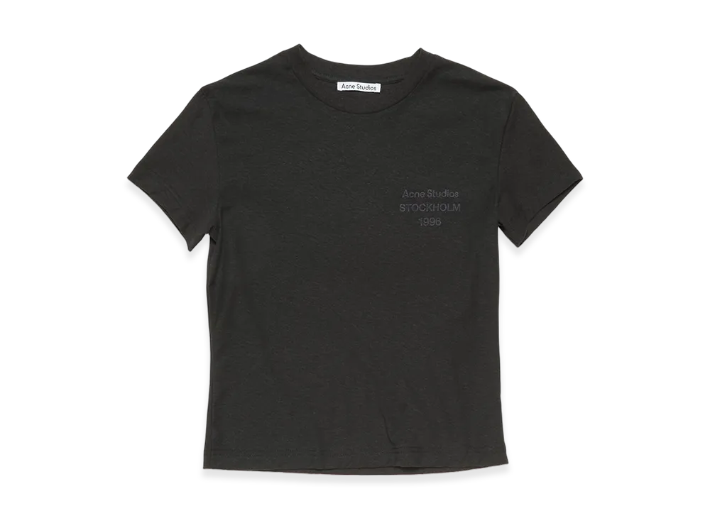 Acne Studios Logo T-Shirt - Fitted Design "Black"