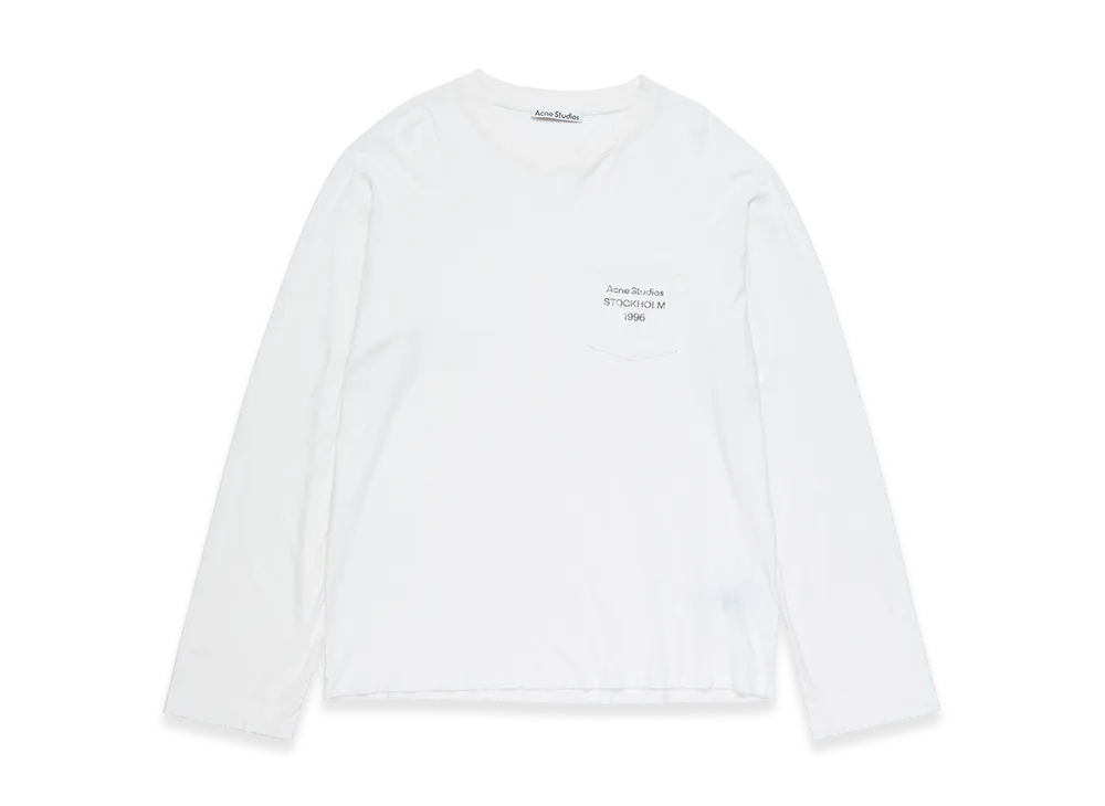 Acne Studios Logo T-Shirt - Relaxed Fit "Off White"