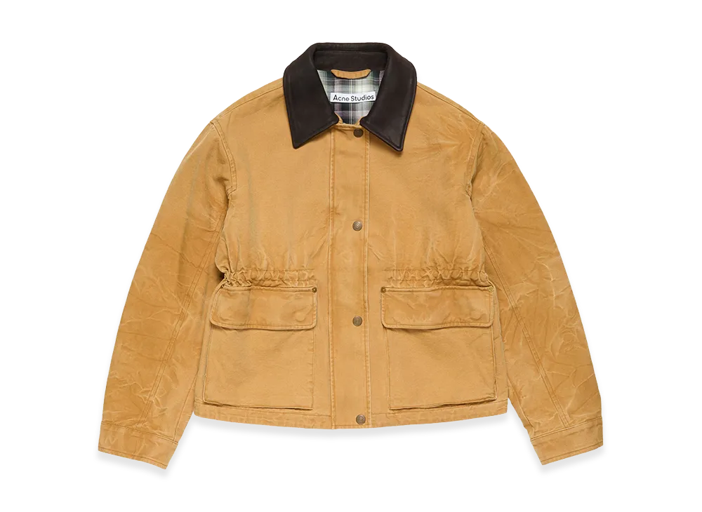 Acne Studios Canvas Jacket "Rust Brown"