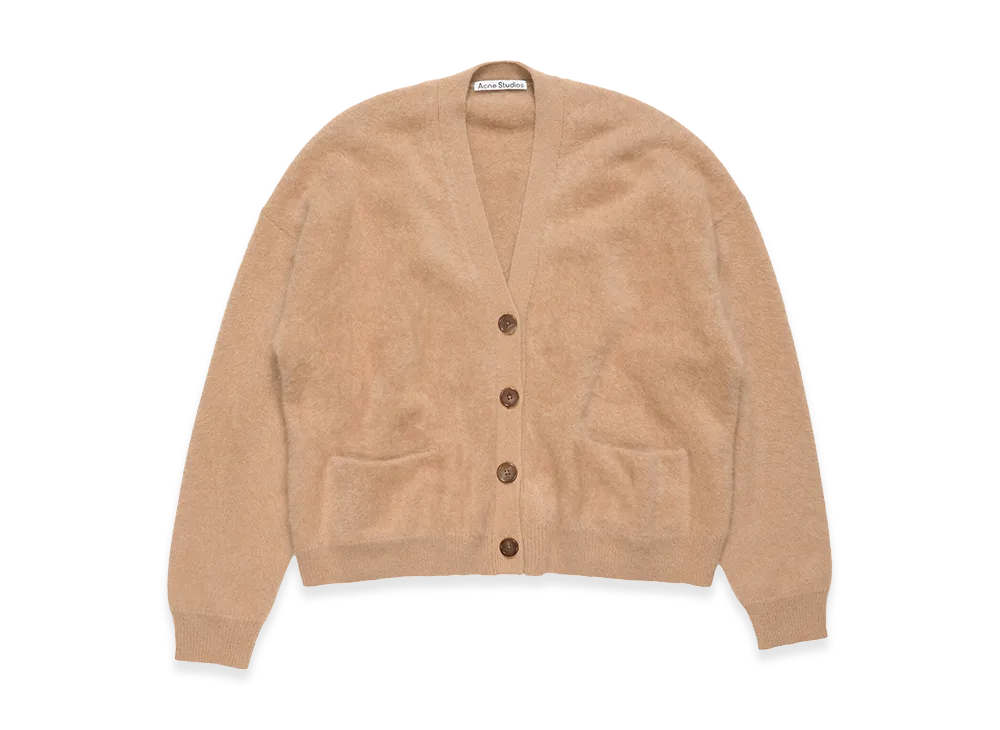 Acne Studios Cashmere Cardigan "Light Brown"