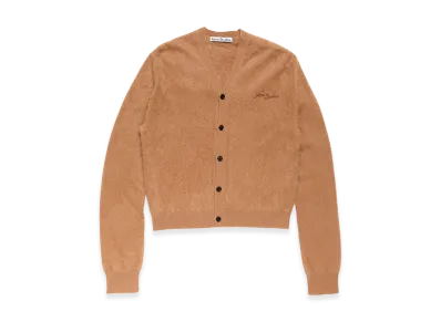 Acne Studios Cashmere Cardigan "Almond Brown"