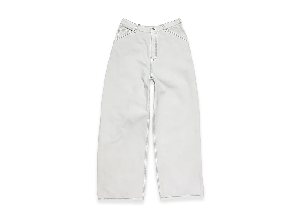 Acne Studios Casual Denim Trousers "White/Ecru"