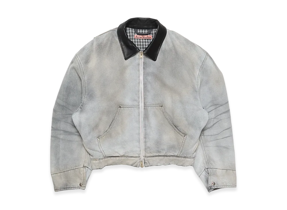 Acne Studios Faded Denim Jacket "White/Black"