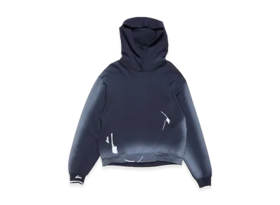 Acne Studios Hooded Logo Sweatshirt "Navy Blue"