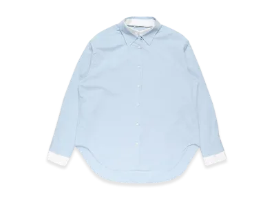 Acne Studios Layered Button-Up "Light Blue/White"