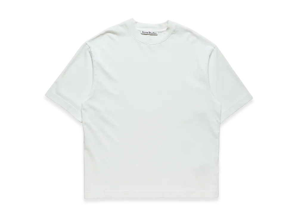 Acne Studios Rubber Logo T-Shirt "Ice White"