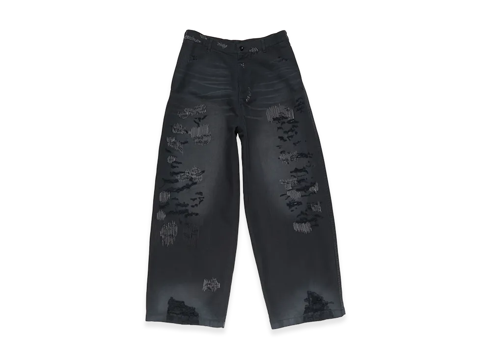 Acne Studios Repaired Trousers - Regular Fit "Black"