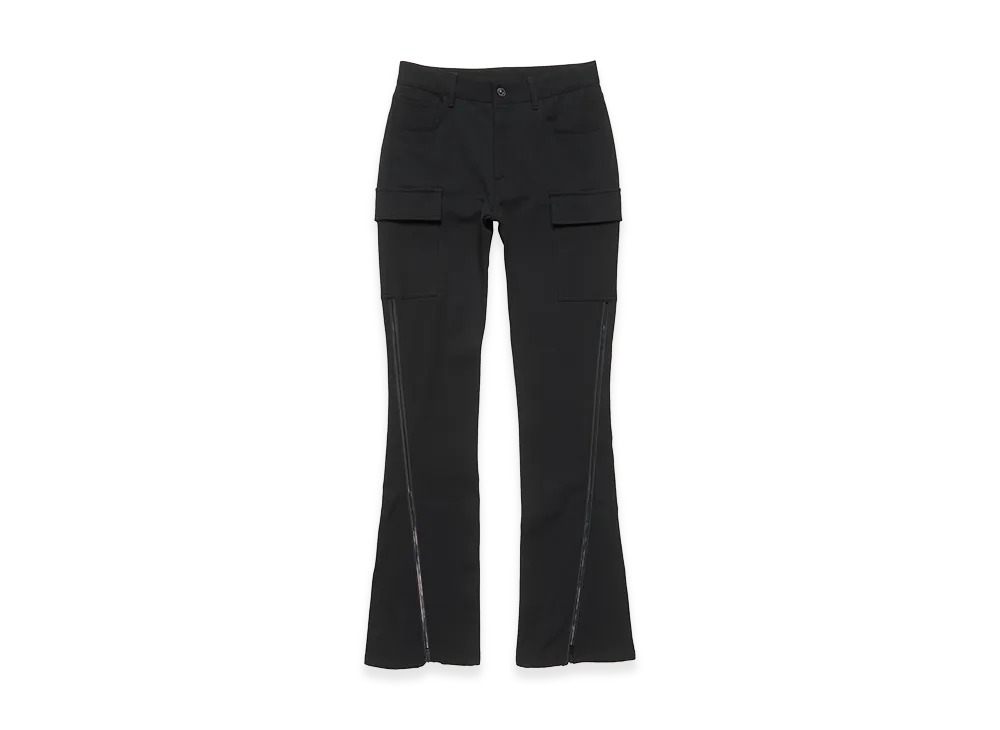Acne Studios Stretch Zip Trousers "Black"