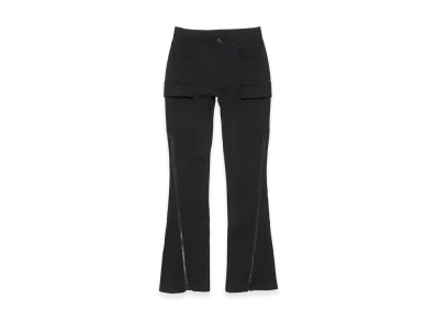 Acne Studios Stretch Zip Trousers "Black"