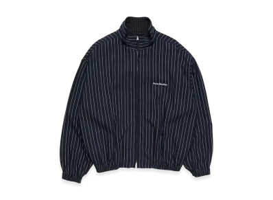 Acne Studios Striped Zip Jacket "Navy/White"