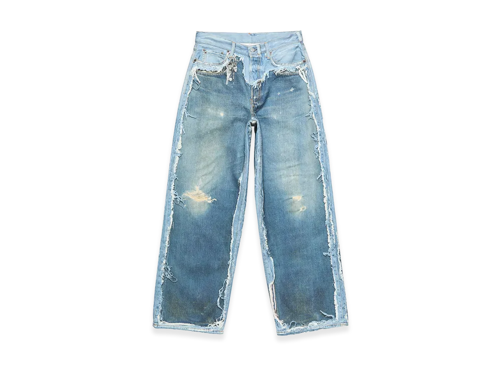 アクネストゥディオズ トロンプルイユジーンズ - 1981 "ミッドブルー"