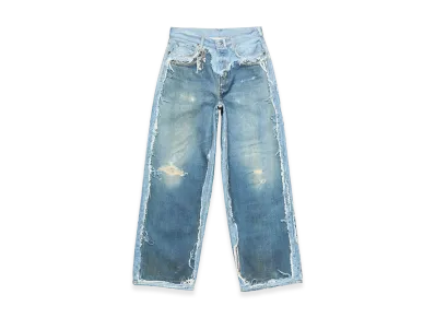 Acne Studios Trompe L'oeil Jeans - 1981 "Mid Blue"