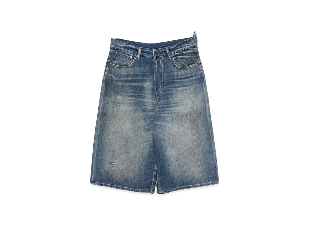Acne Studios Organic Cotton Denim Shorts "Blue"