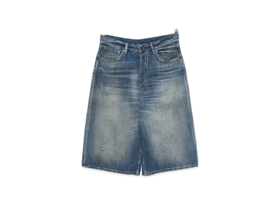 Acne Studios Organic Cotton Denim Shorts "Blue"