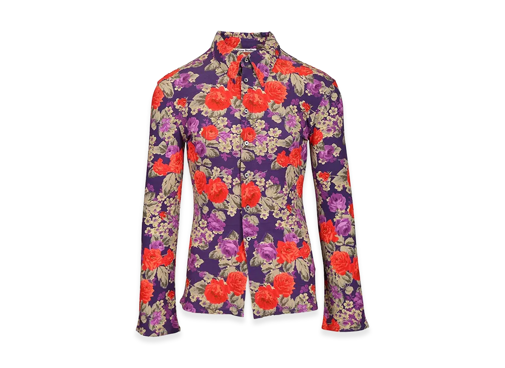 Acne Studios Floral Print Shirt "Multicolor"