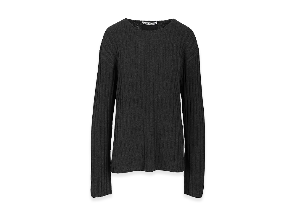 Acne Studios Women's Crew Neck Sweater "Gray"