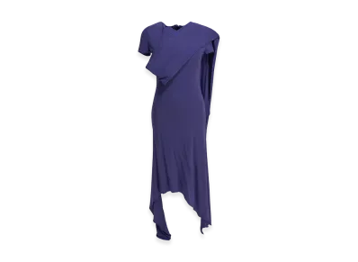 Acne Studios Women's Layered Dress "Violet"