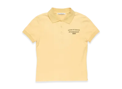 Acne Studios Women's Polo Shirts "Yellow"