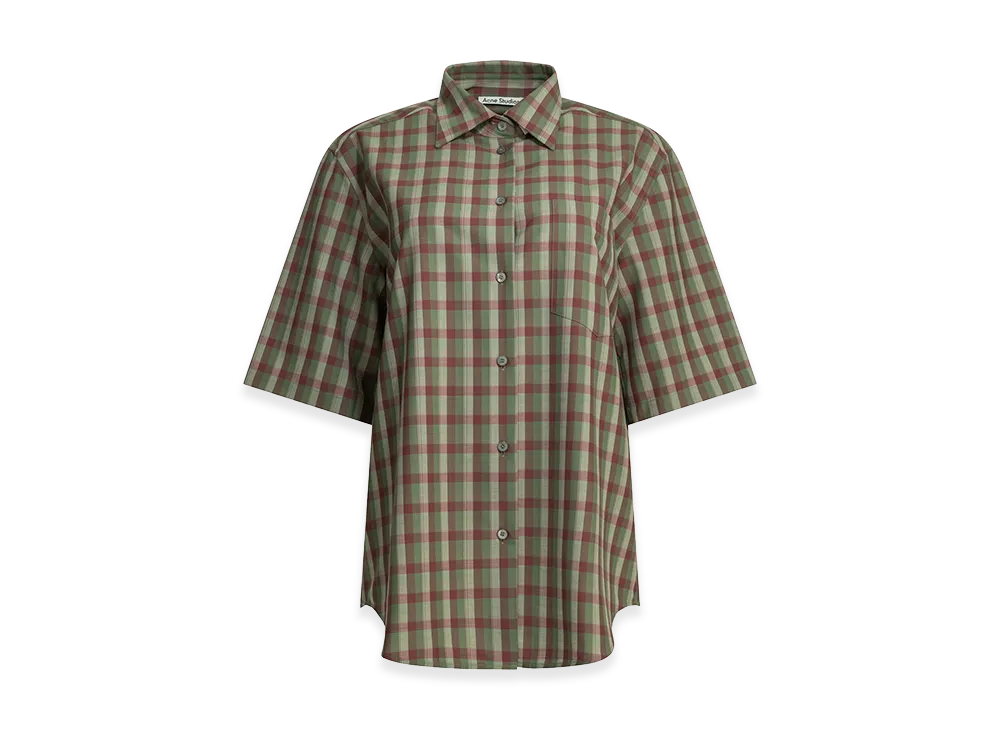 Acne Studios Women's Short Sleeve Shirts "Multicolor"