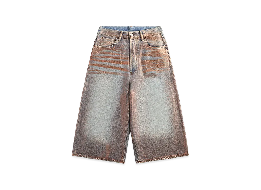Acne Studios Denim Short "Rose Copper/Light Blue"