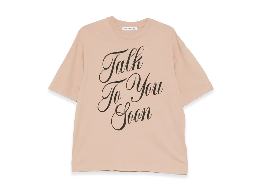 Acne Studios Women's T-Shirt "Beige"