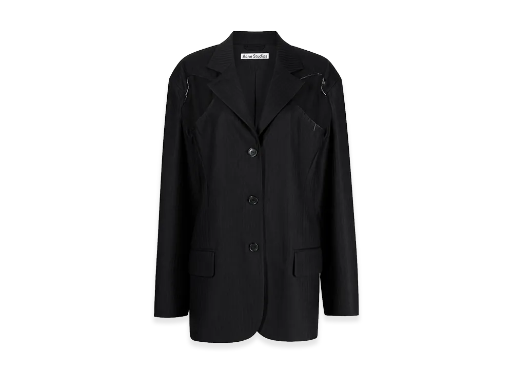 Acne Studios Women's Deconstructed Jacket "Black"