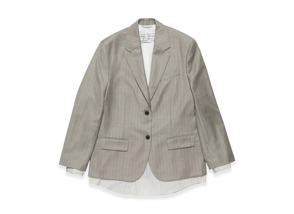 Acne Studios Women's Jacket "Grey/White"