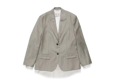 Acne Studios Women's Jacket "Grey/White"