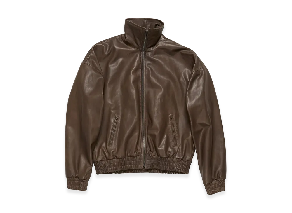 Acne Studios Women's Leather Outerwear "Brown"
