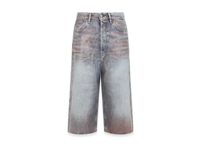 Acne Studios Women's Fn-Ux-Shor000044 Shorts "Rose Copper/Light Blue"