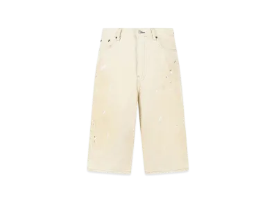 Acne Studios Cotton Bermuda Shorts "White"