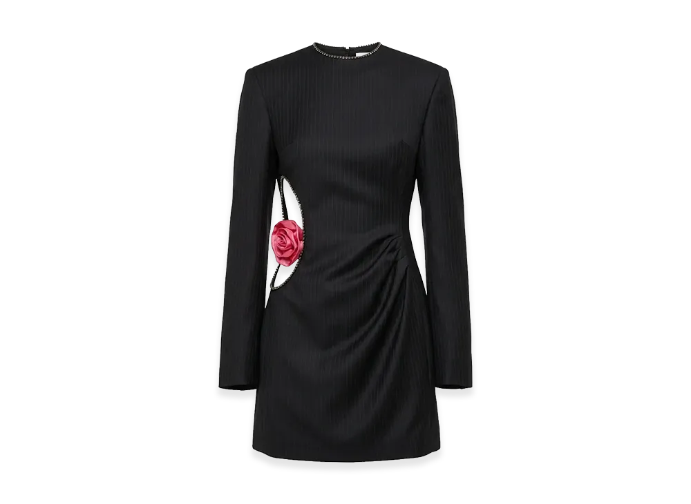 Acne Studios Women's Wool Dress "Black"