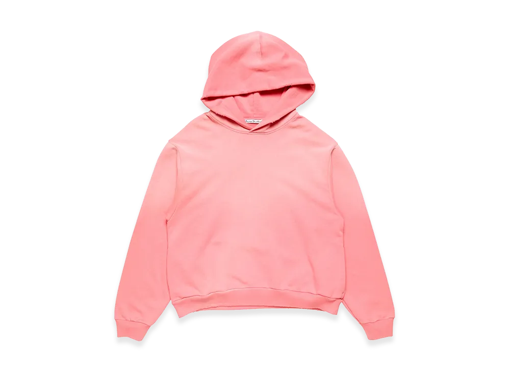Acne Studios Women's Fleece Logo Hoodie "Pink"
