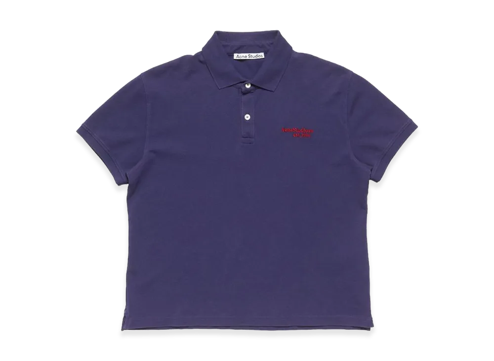 Acne Studios Polo Shirt "Navy"