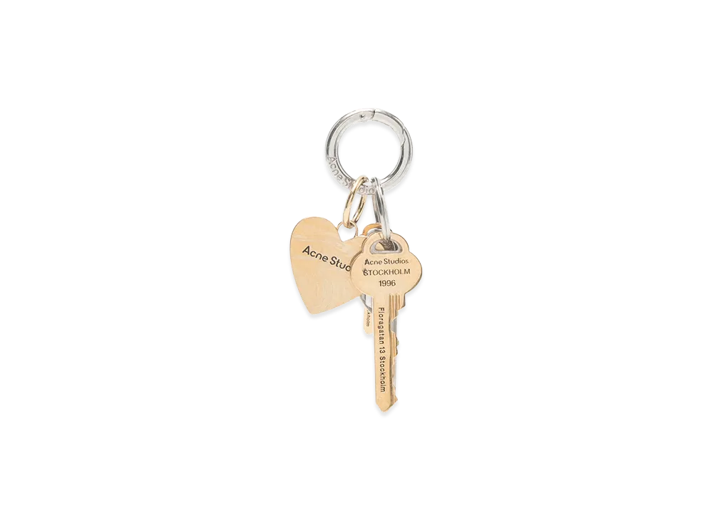 Acne Studios Women's Keyring "Gold/Silver"