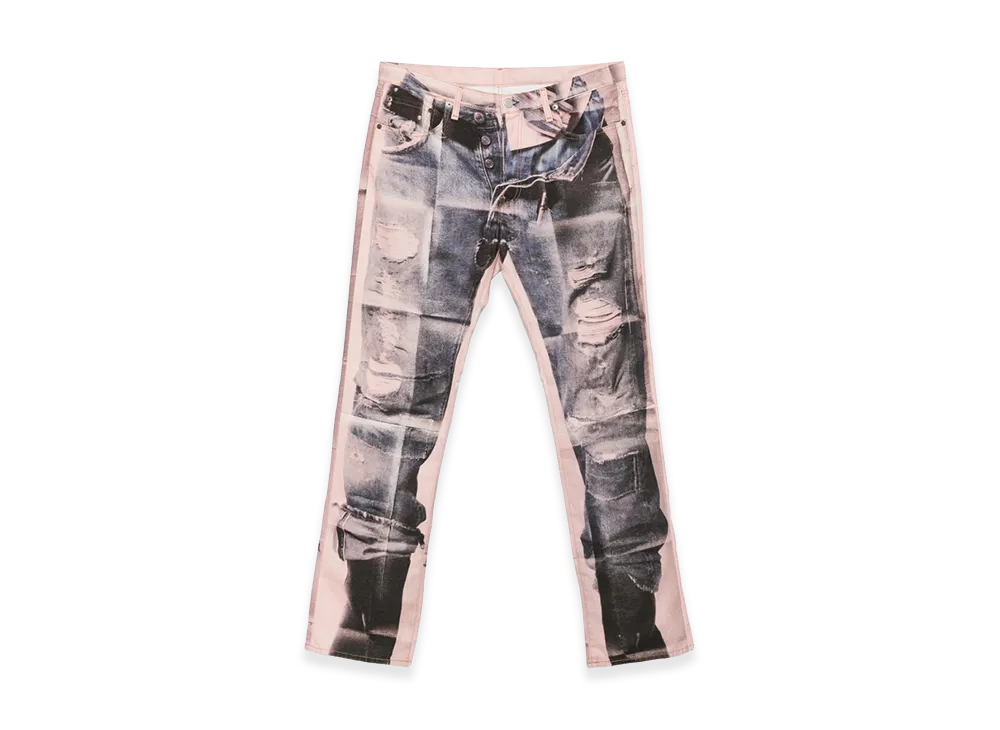 Acne Studios Pant "Blue/Pink"