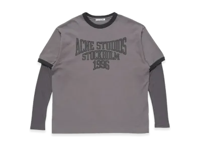 Acne Studios Women's Long Sleeve T-Shirt "Gray"